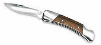 Buck Model 500 lockback knife.http://www.yaworski.com/eagleknife/